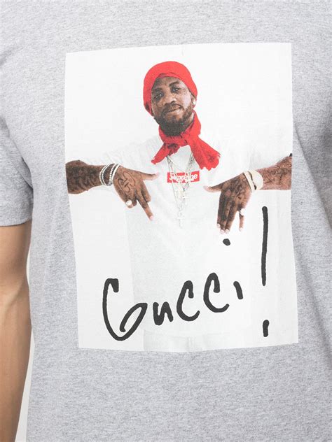 supreme gucci tee|Supreme Gucci Mane Tee Black Men's .